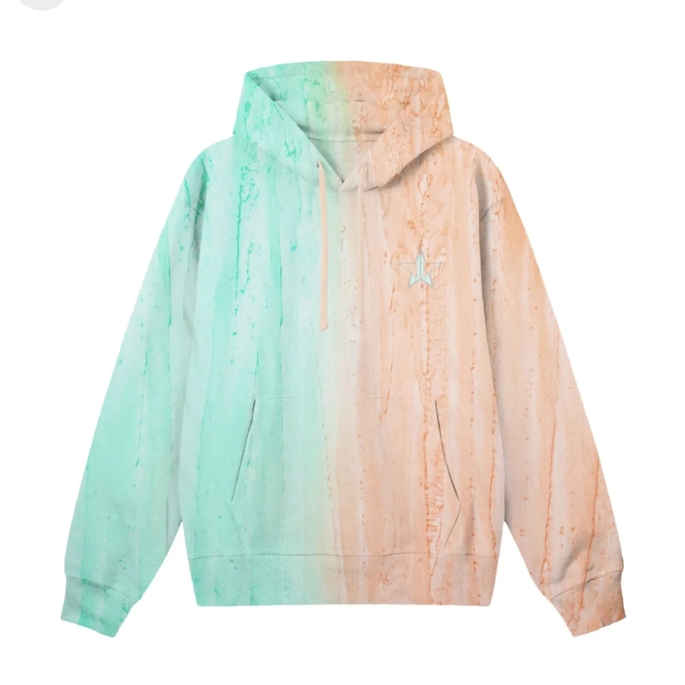 Jeffree Star Coral Fade Hoodie Unisex Size Medium